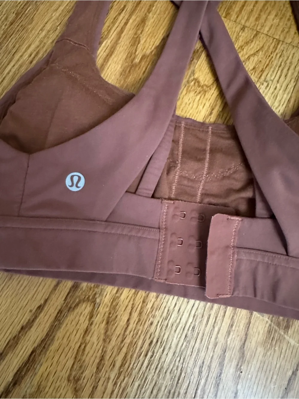 Lululemon Stash It All Bra in Ancient Copper